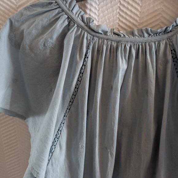 GAP Light Blue Mini Dress - Picture 12 of 16